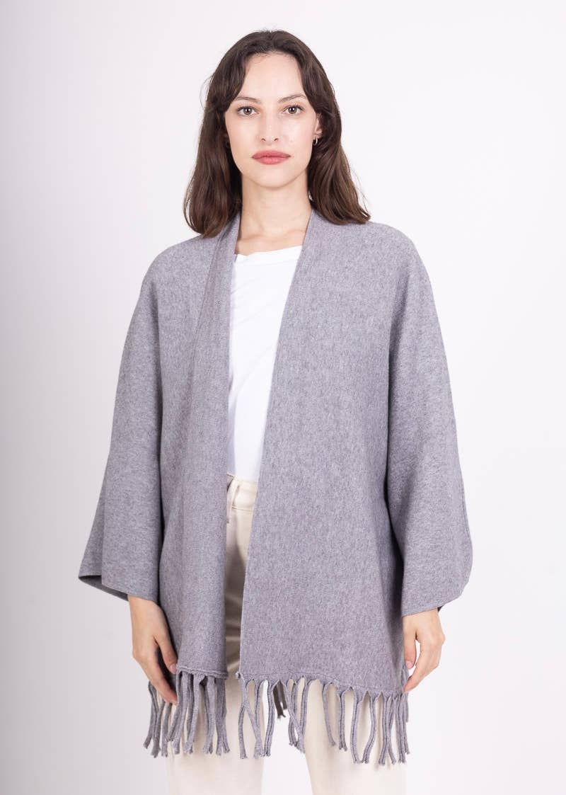 LINEN & COTTON HOUSE - Vente Poncho – femme - 8332 PONCHO FALL WINTER CLOTHING 8
