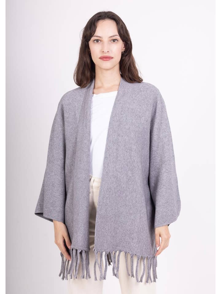 LINEN & COTTON HOUSE - Vente Poncho – femme - 8332 PONCHO FALL WINTER CLOTHING 8