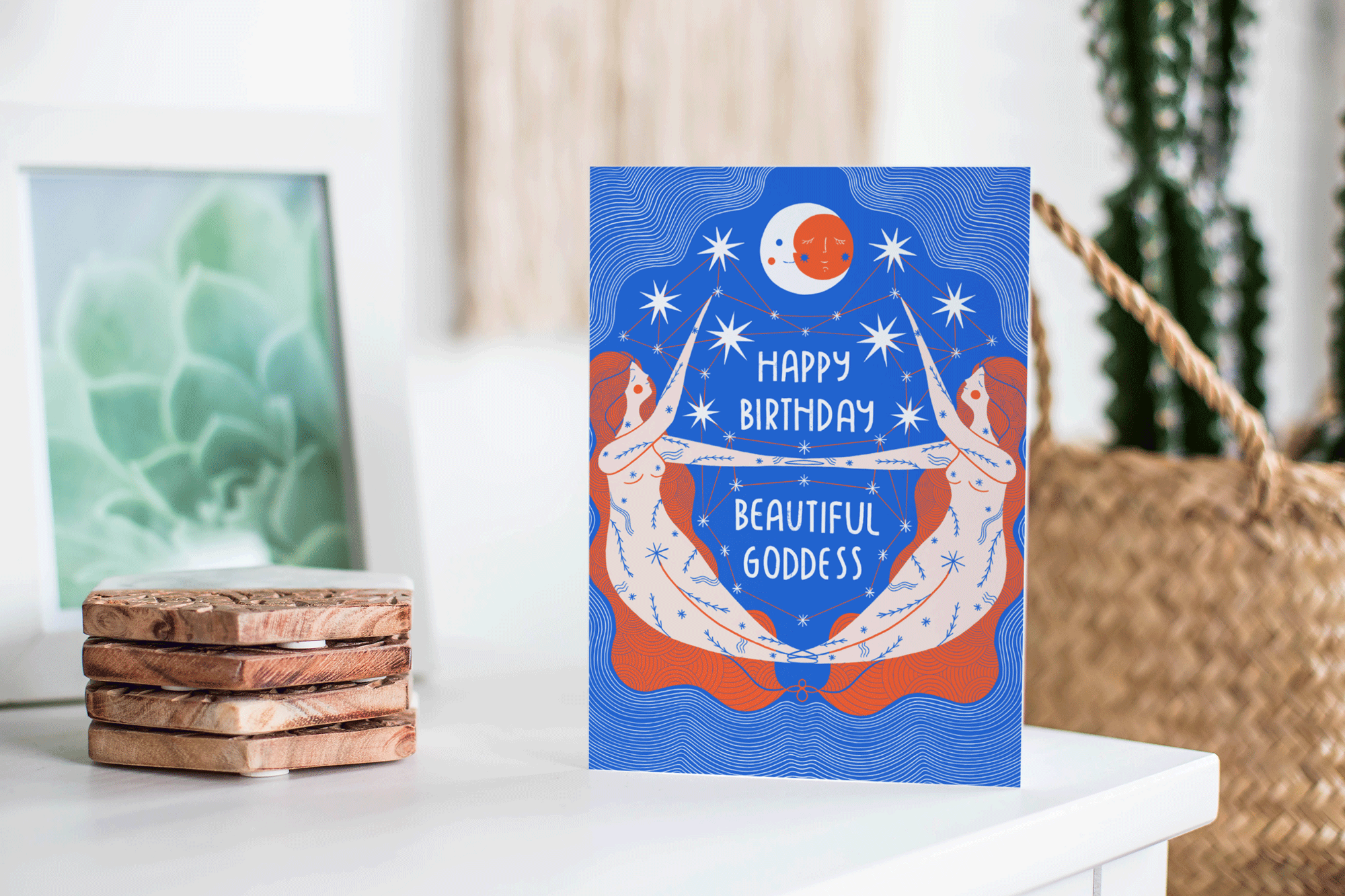 Gingiber - Wholesale Birthday Card - Birthday Goddess Greeting Card1