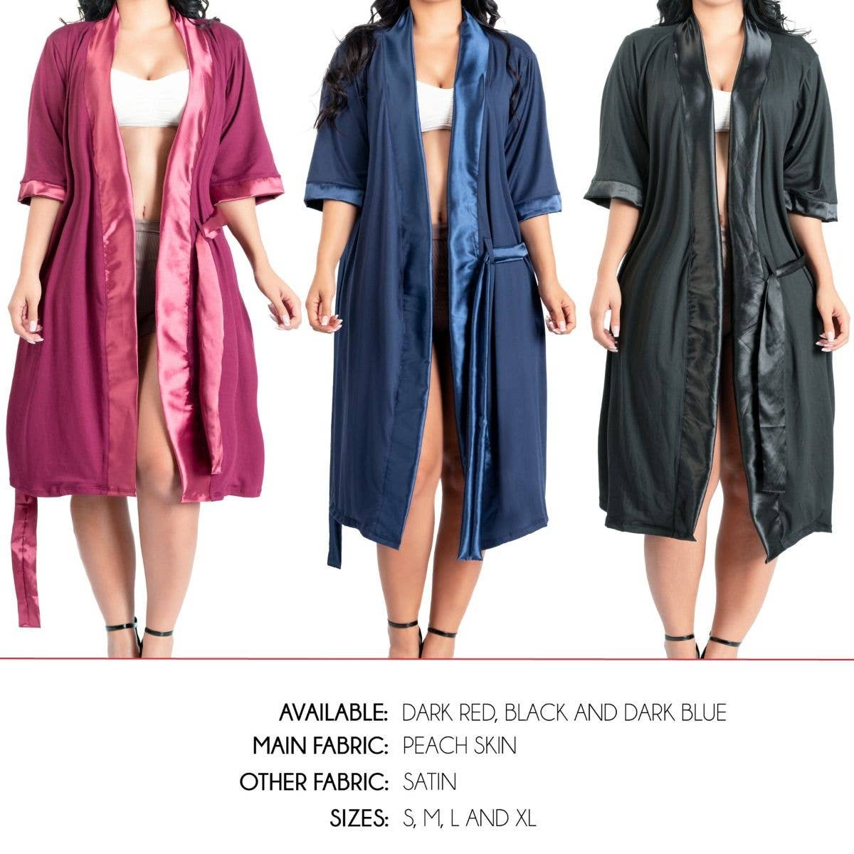 Lingerie Mart - Wholesale Robe - Women's - Kurvas Post Surgery Mastectomy Pajamas Women9