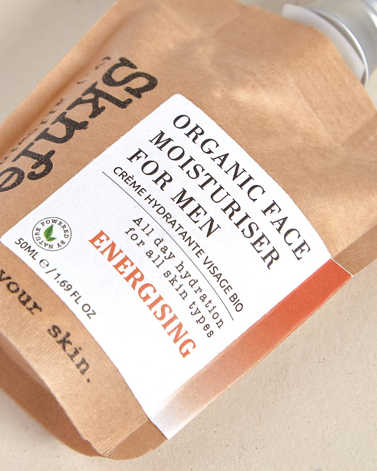 Sknfed – wholesale Facial moisturiser – Men's – Organic Face Moisturiser For Men - Energising2