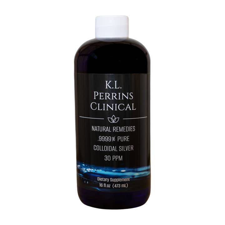 K.L. Perrins Natural Remedies Colloidal Silver 30 PPM for wholesale by K.L. Perrins Clinical