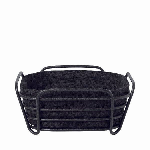 DELARA Black Wire Serving Basket for wholesale by blomus