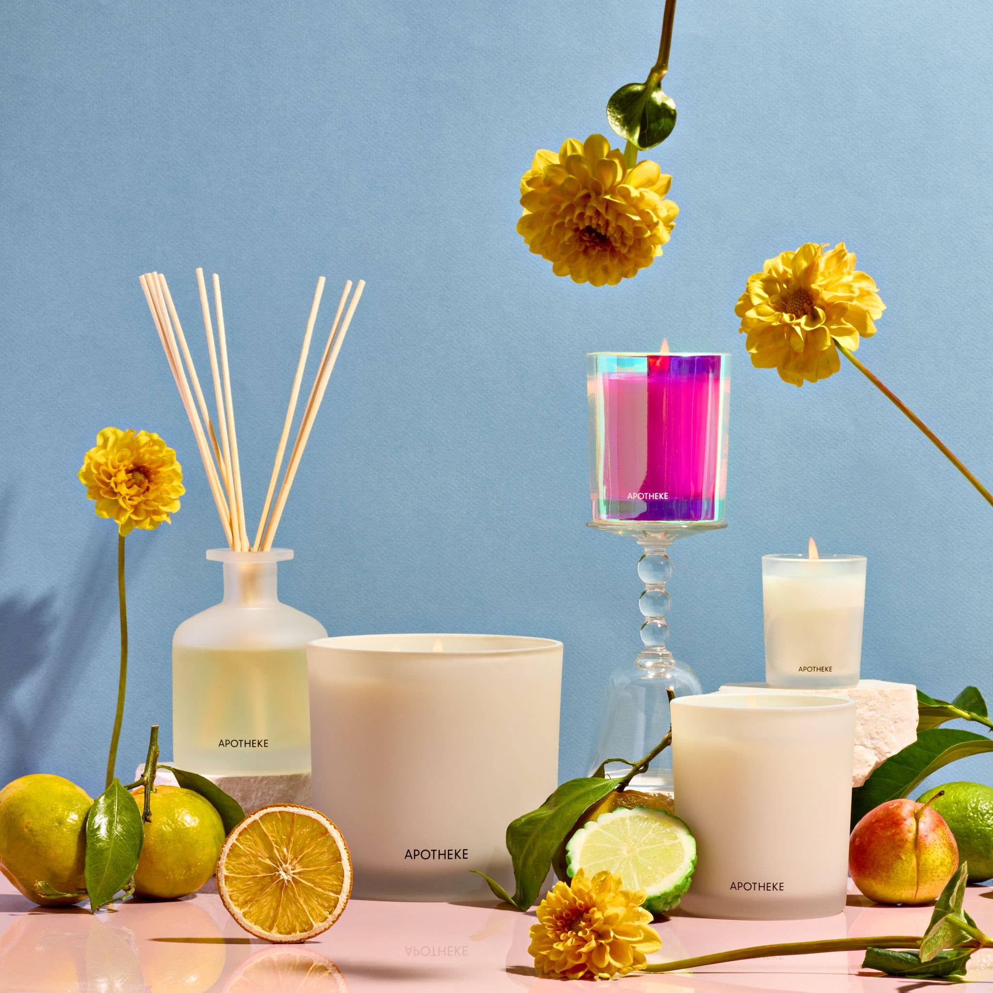 Apotheke - Wholesale Jar/Filled Candle - Bergamot Tangerine Classic Candle2