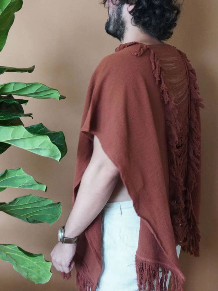 AZTEC PONCHO för wholesale av Thrifts + Threads