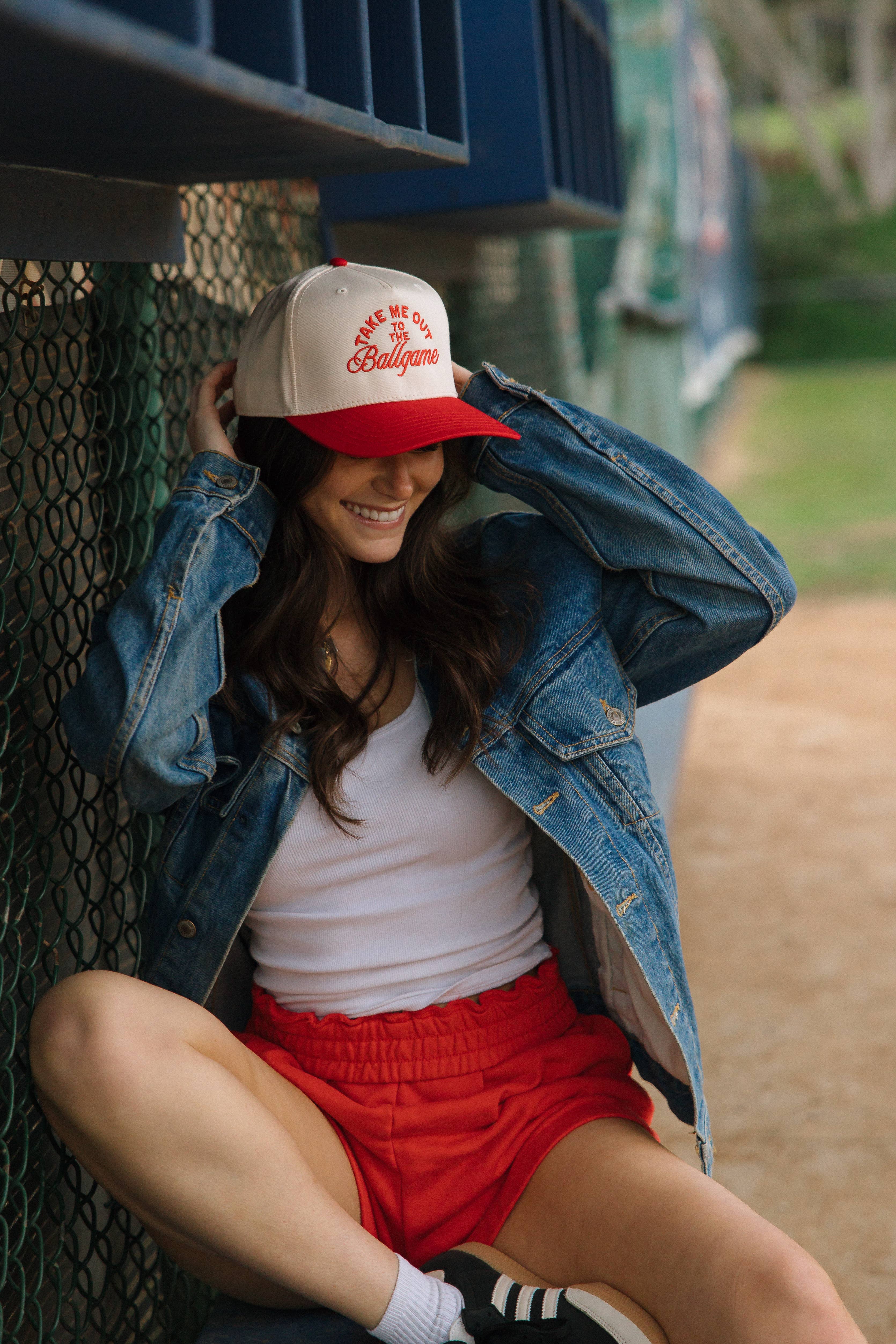 Ruby Moon - Wholesale Trucker Hat - Women's - Take Me Out To The Ballgame-Baseball Hats4
