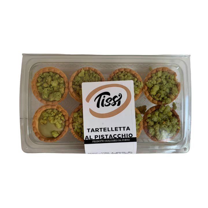 Pasticceria Tissi pistachio tartlets - 180 g for wholesale by CENTRO DOLCE FRIULI