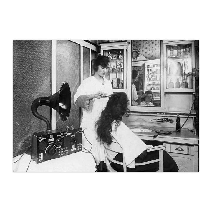 Tarjeta postal "Corte musical" para venta al por mayor de paruspaper. nutzfeine papeterie