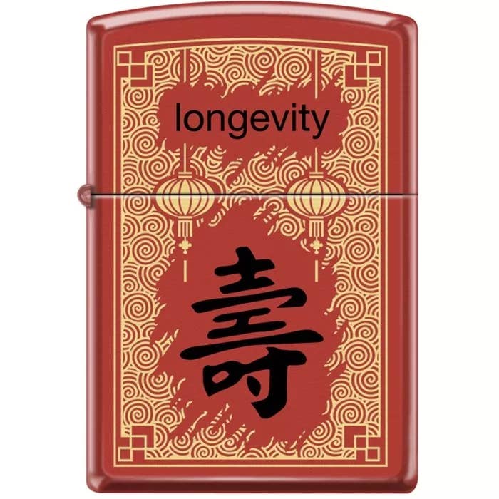 Zippo Accendino Longevity Rosso Opaco per la vendita all'ingrosso da parte di Lighter King