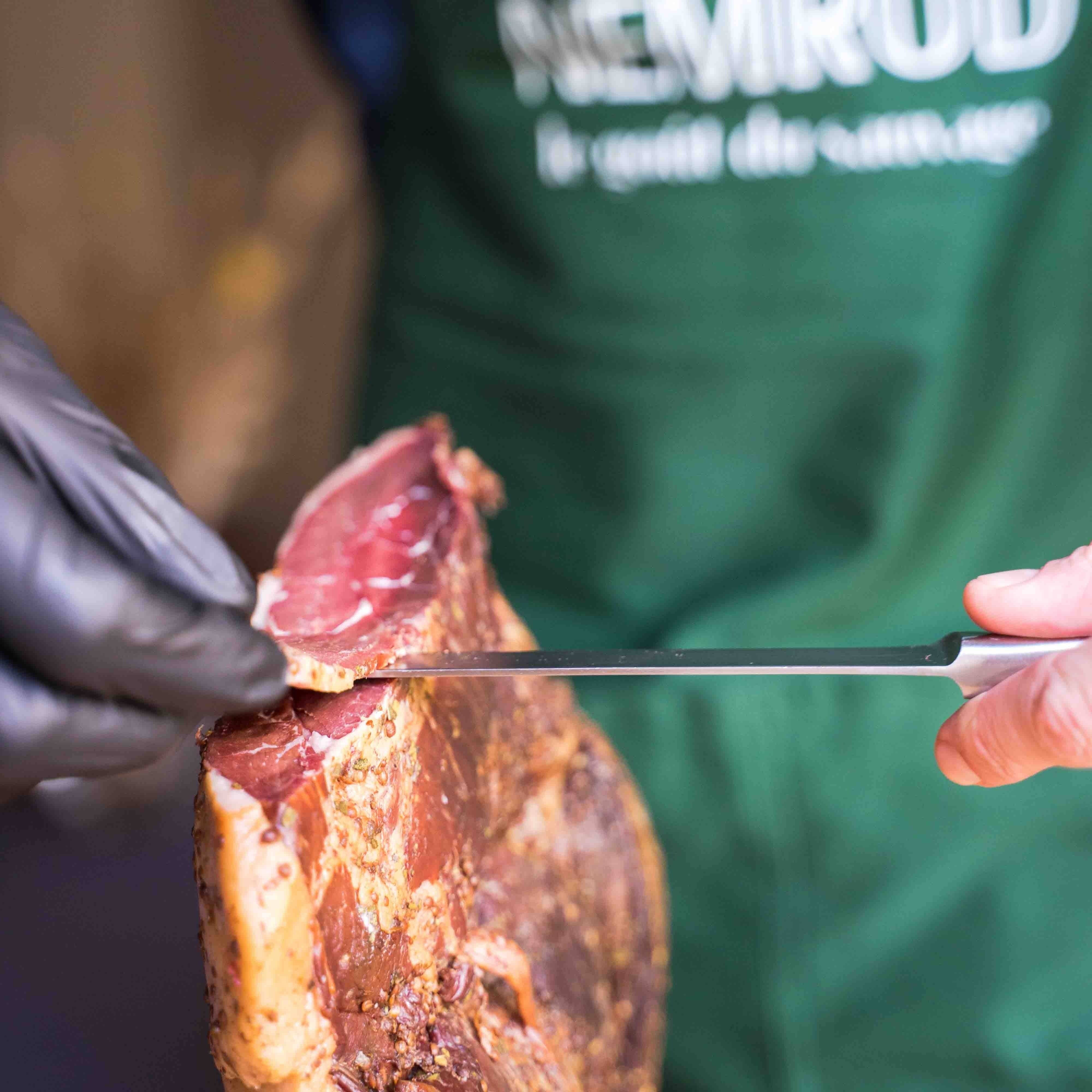 Nemrod - Venta al por mayor Jamones - Jamón ahumado de jabalí silvestre en lonchas - 120 g3