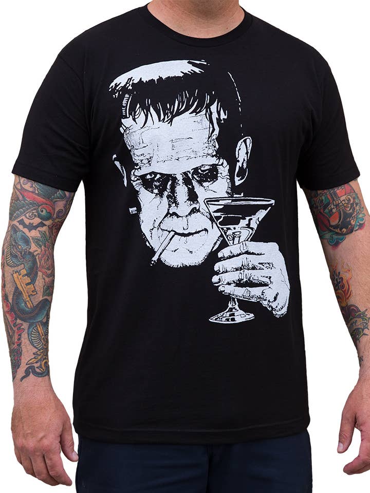 Monster Martini - Men's Graphic Tee for wholesale by Black Market Art