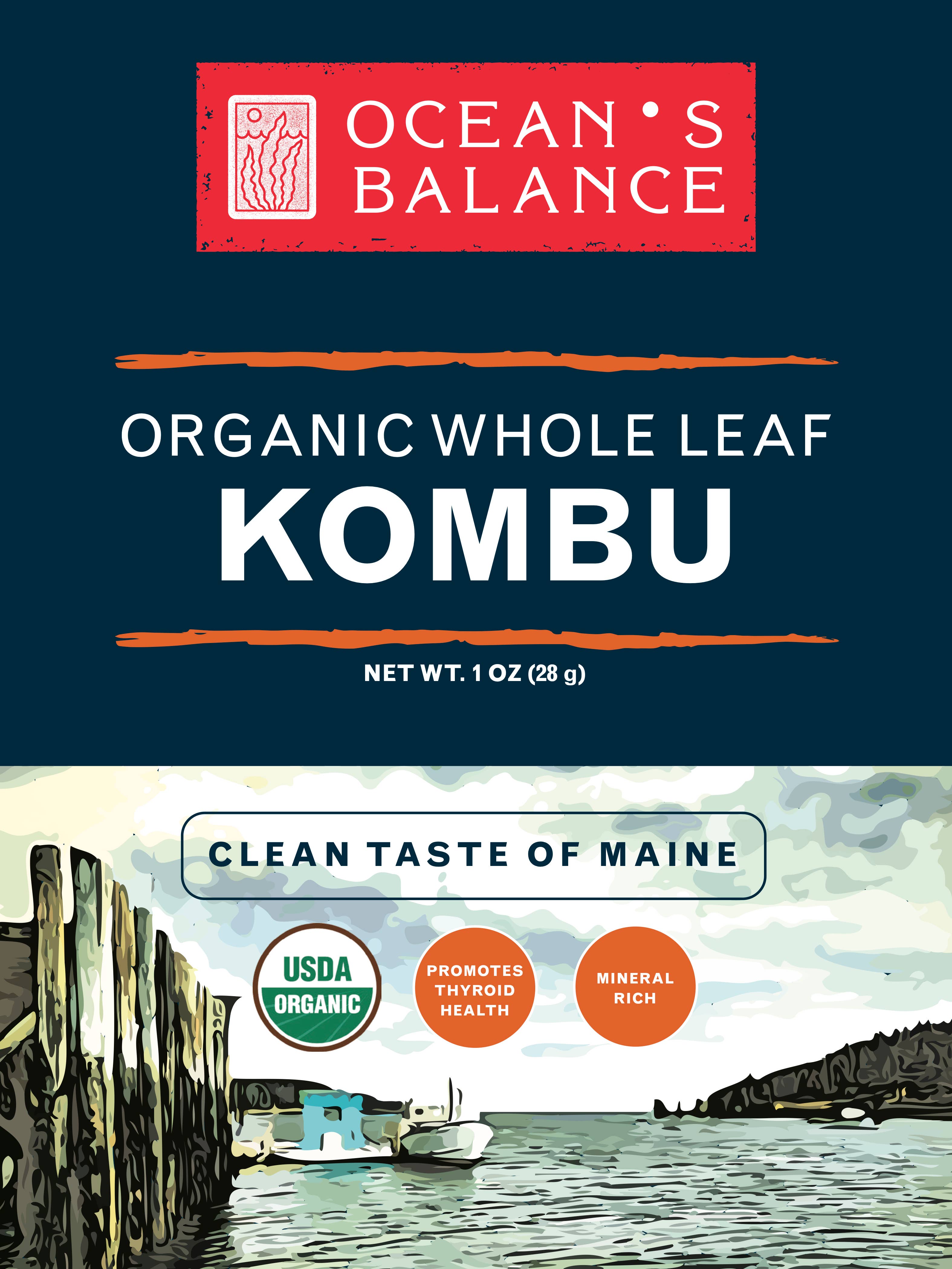 Ocean's Balance - Wholesale Dried/Dehydrated Vegetables - Organic Whole Leaf Kombu3