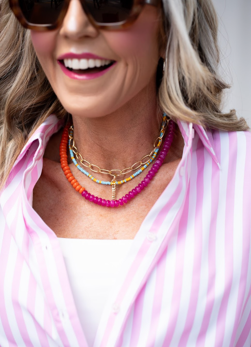 Allie + Bess - Wholesale Beaded/Pearl Necklace - Bellini Necklace1