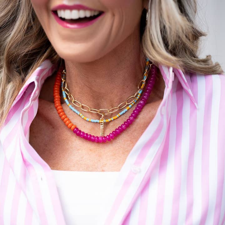 Allie + Bess - Wholesale Beaded/Pearl Necklace - Bellini Necklace1