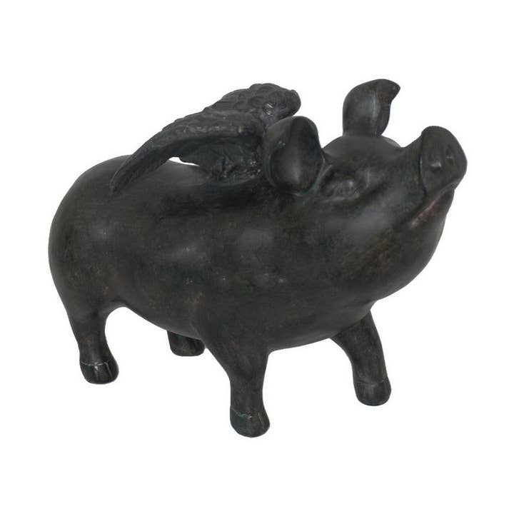 Brown Fliegende Schweinchen-Figur - 34453 für den Großhandel auf Faire0