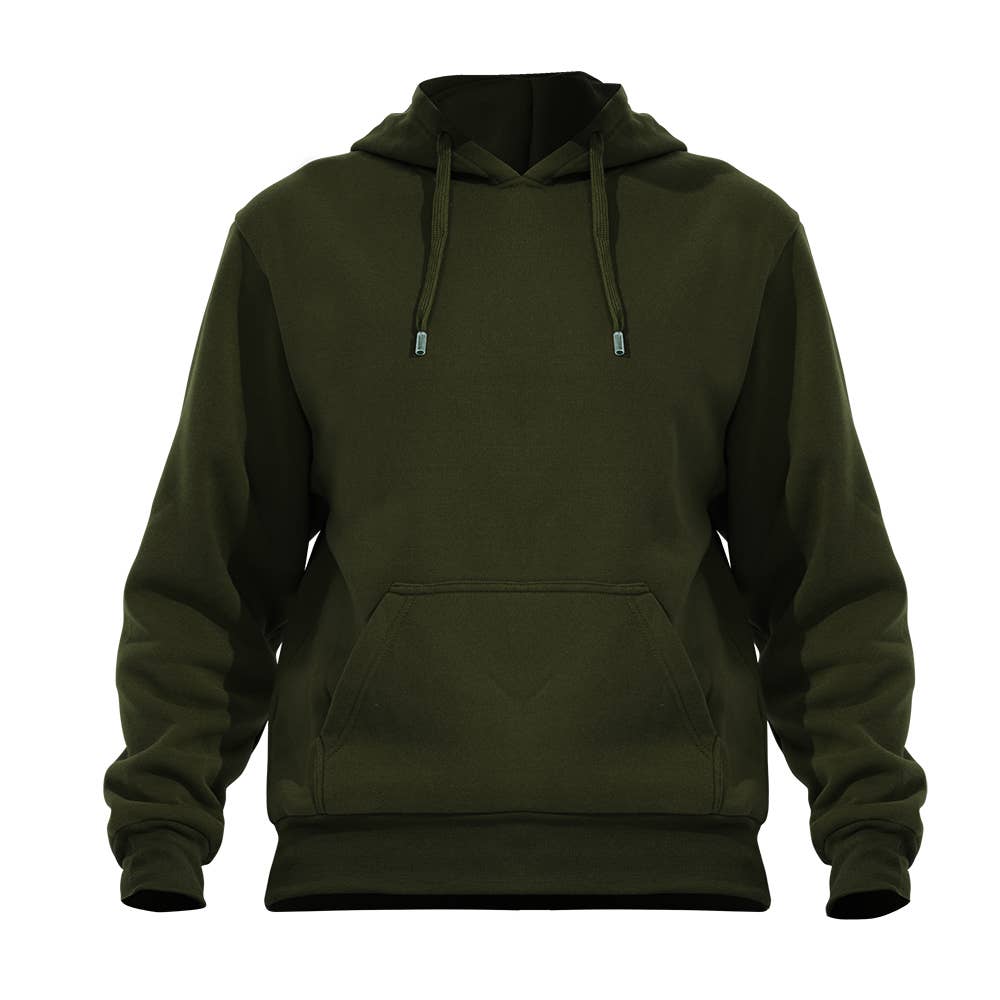 LeeHanTon - Wholesale Hoodie - Men's - LeeHanTon Men's Soft Fleece Lined Hoodie Pullover Plus Size9