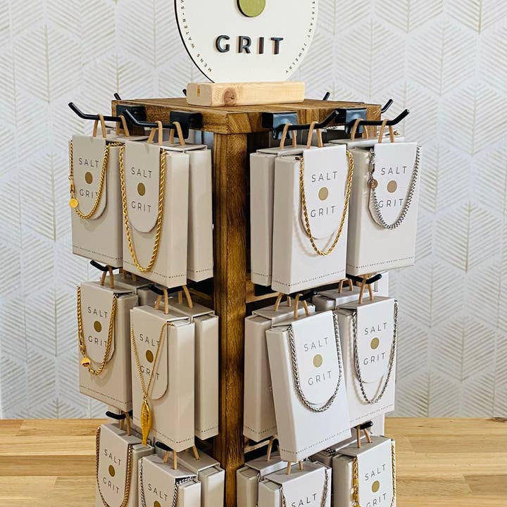 Salt & Grit Display for wholesale by SALTY CALI