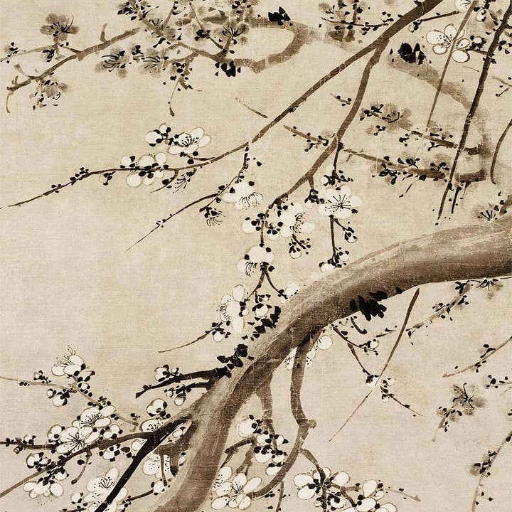Modern Antique Prints - Wholesale Art Print - Cherry Blossoms – Chinoiserie Art Print3