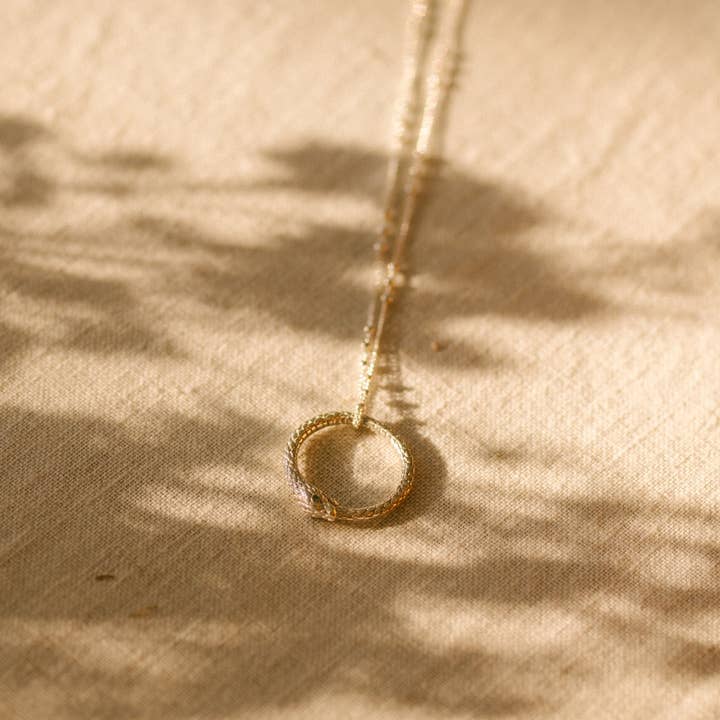 sun + her - Wholesale Jewelry - Men's - Ouroboros Ring/ Pendant