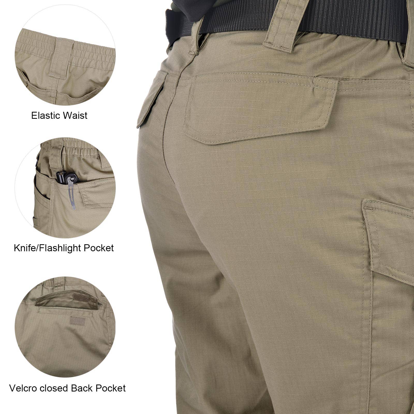 Qing Dao Lai Si Ma Te Fang Zhi You Xian Gong Si - Wholesale Pants - Men's - Men's Work Cargo Pants Ripstop 14 Pockets Water Resistant23