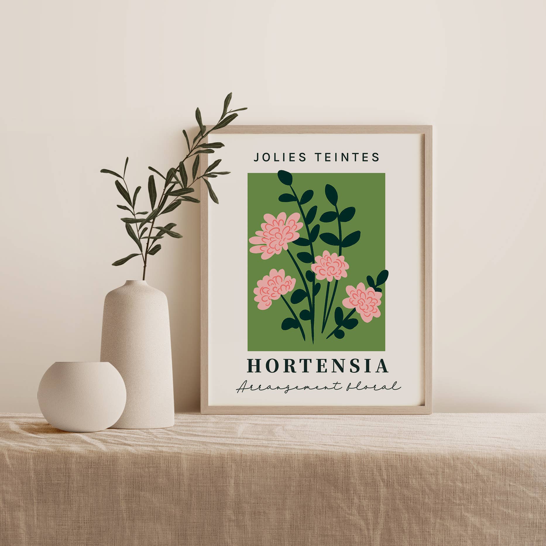 Graphijoy - Wholesale Poster - Hortensia floral poster5