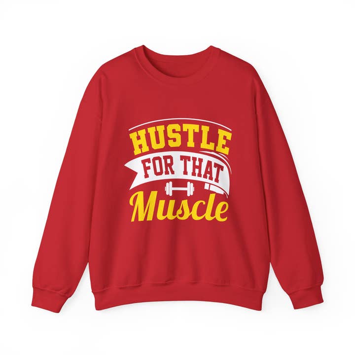RC'nSONS - Wholesale Graphic Sweatshirt - Unisex - Hustle For That Muscle Unisex Sweatshirt36