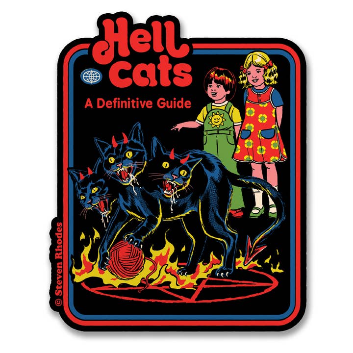 Steven Rhodes - Hellcats Sticker for wholesale by Hybris Production AB