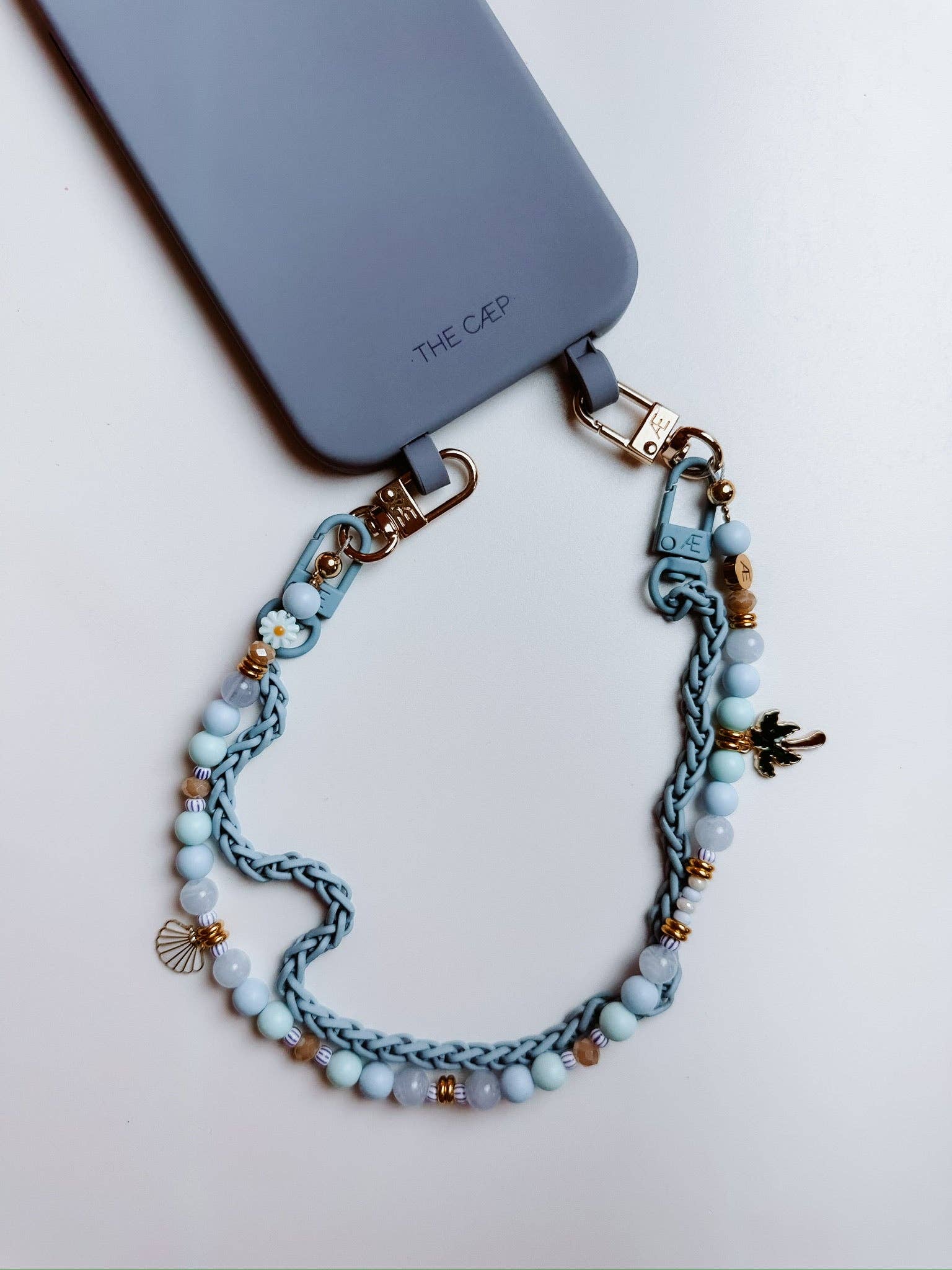 THE CÆP – Alça para capa de telemóvel por atacado – Corrente de Telefone Azul1