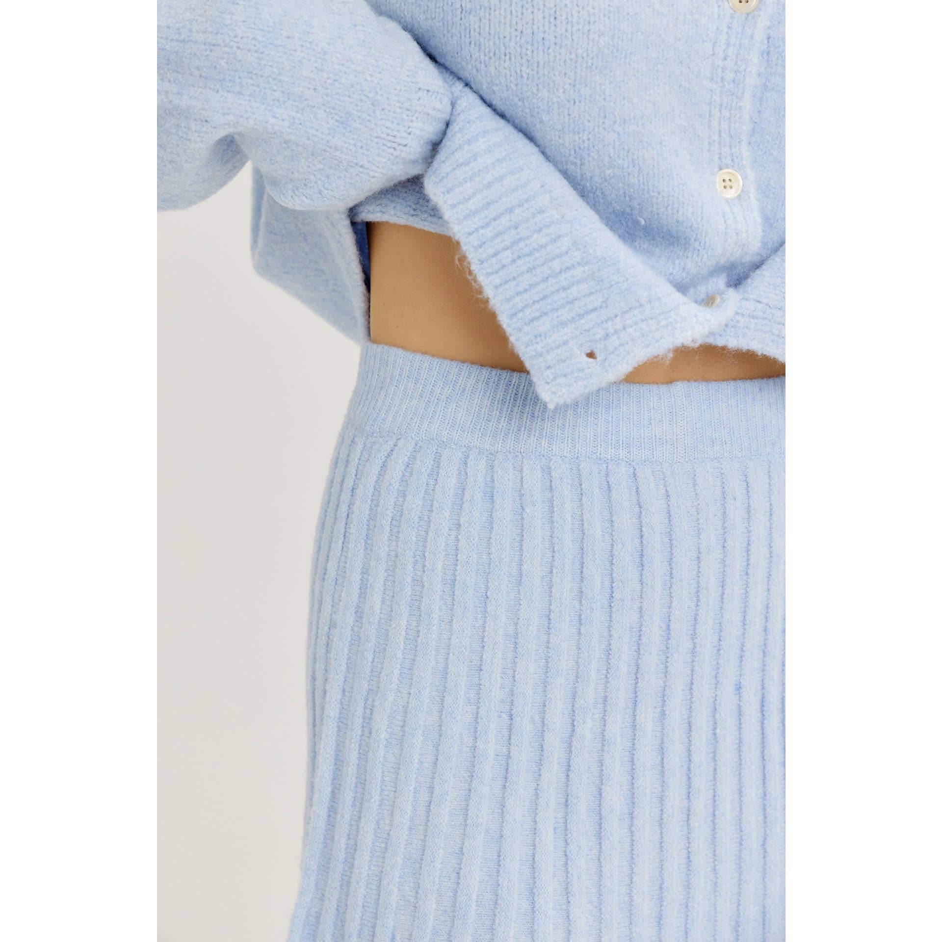 idem ditto - Wholesale Skirt - Women's - FLIRTY ESSENTIAL PLEATED SWEATER MINI SKIRT13