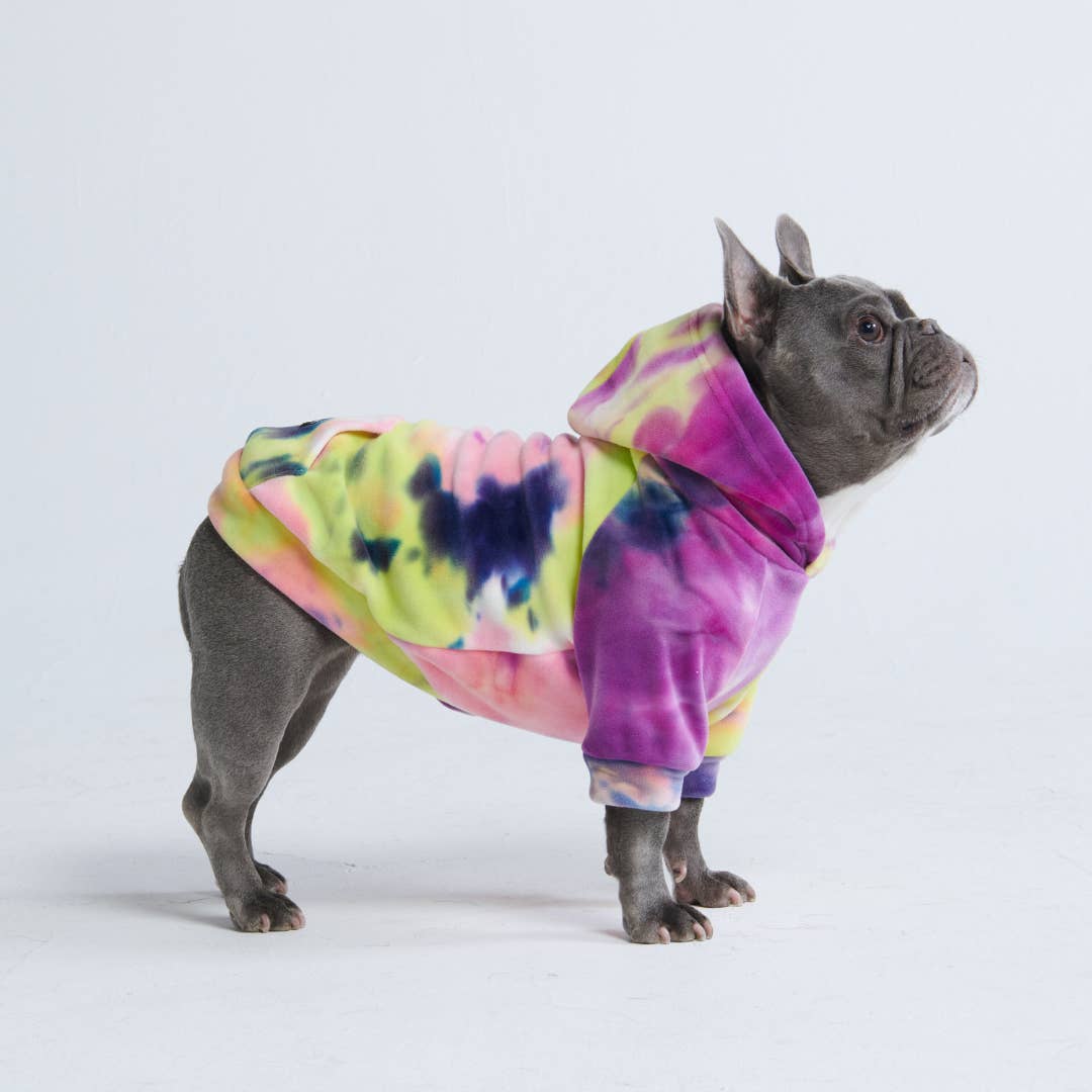 Spark Paws - Wholesale Pet hoodie – Dog - Velvet Dog Hoodie - Berry Lemonade