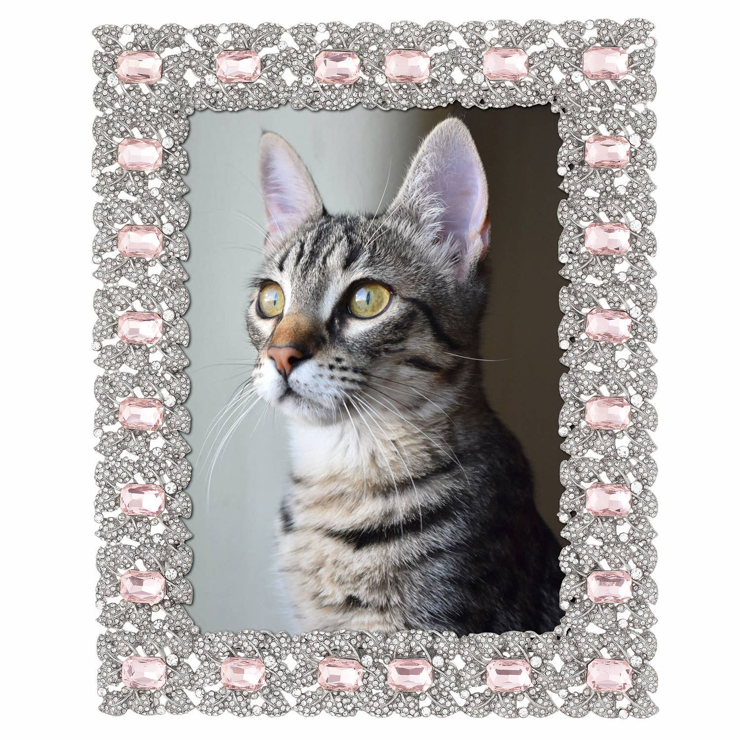 Pink Genevieve Frame | Photo Frame | Silver Picture Frame | for wholesale on Faire4