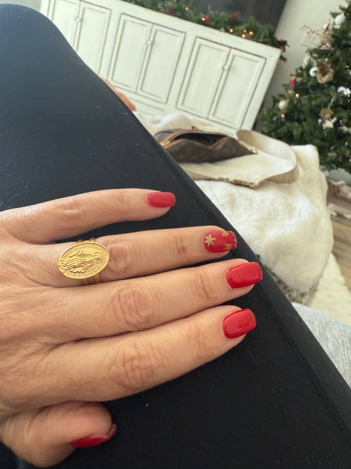 Waterproof Mary Ring for wholesale by The Right Side Jewelry