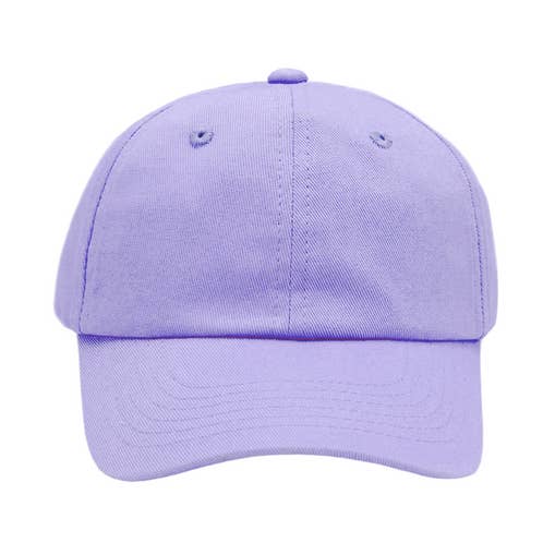 Baseball Hat in Lavender (Youth) for wholesale by Bits & Bows