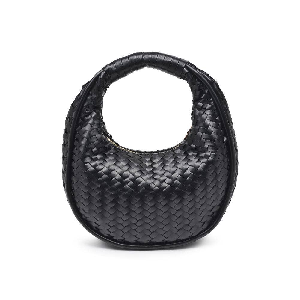 Moda Luxe - Vente Pochette – femme - Pochette tissée Cassidy en cuir vegan2