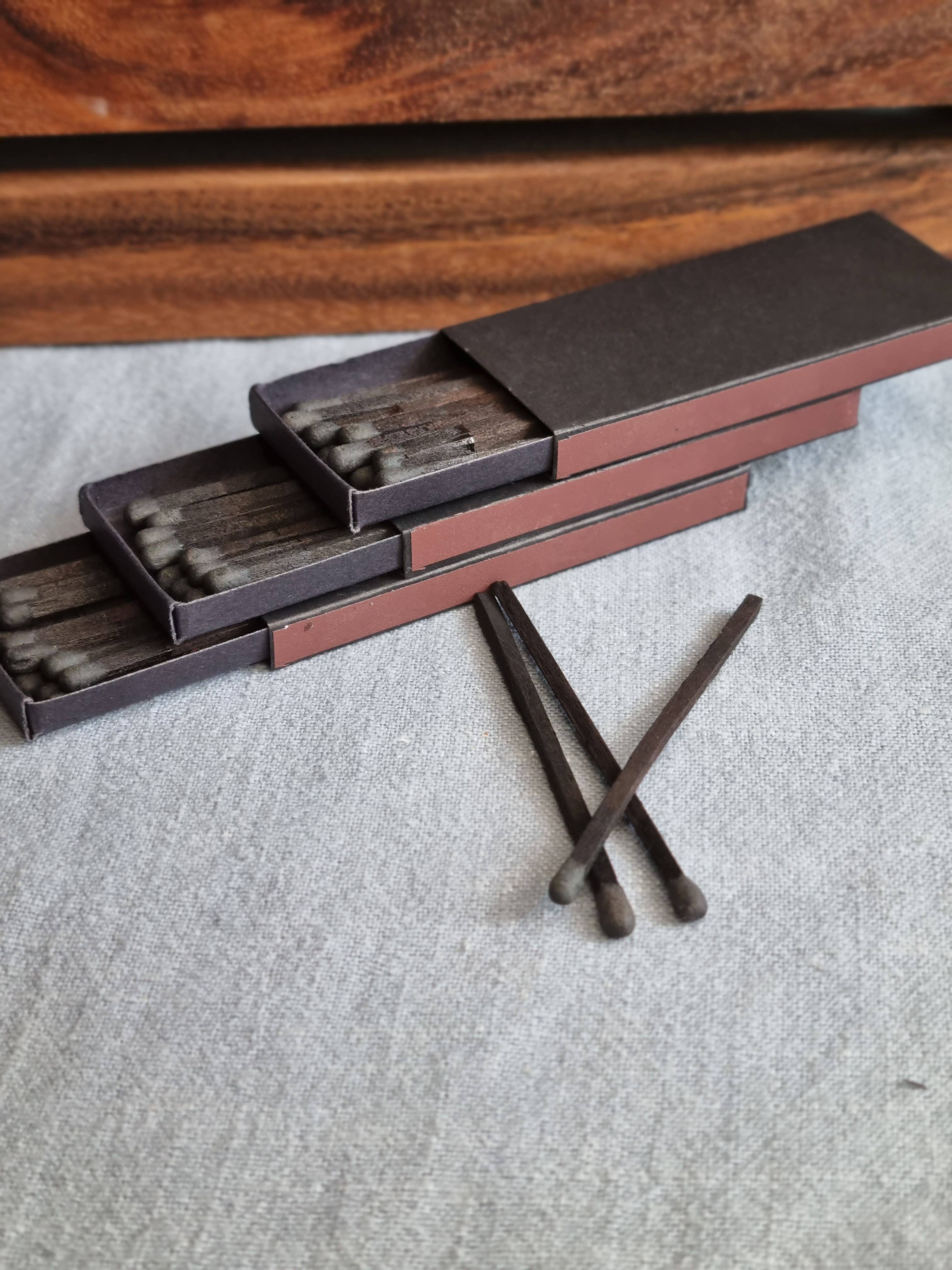 JaaM – wholesale Matches – Black Extra Long 8cm Matches With Box. Safety Matches2