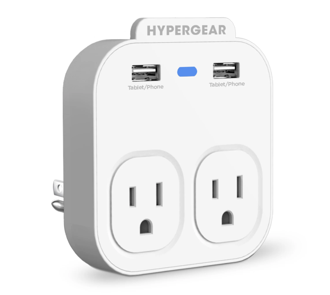 JupiterGear Home - Wholesale Portable Charger - HyperGear Wall Adapter Power Strip0