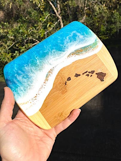 TBM Creations LLC – Engroshandel Ostebræt – Hawaii Islands Ostebræt | Maui-lavet Charcuteriebræt8