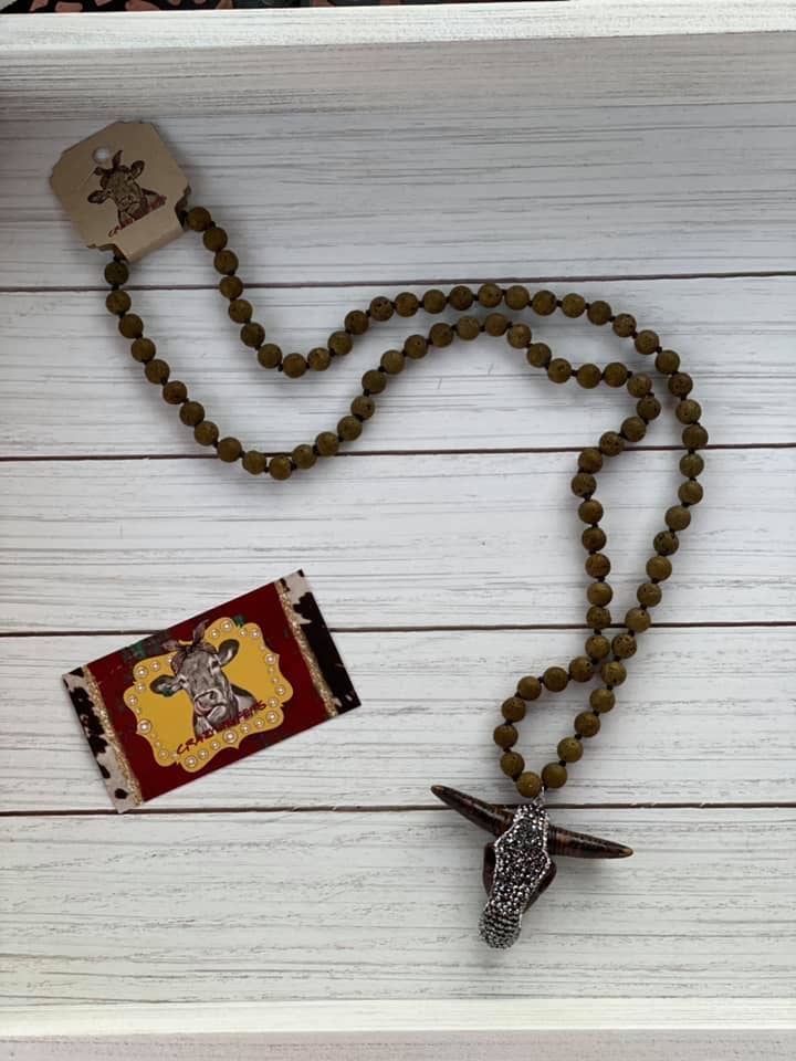 Crazy Heifers Wholesale - Wholesale Pendant/Charm Necklace - Steer Head Necklace4