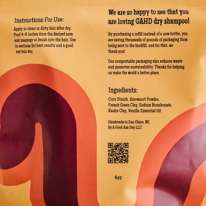 Good Ass Hair Day - Wholesale Dry Shampoo - Good Ass Hair Day Dry Shampoo Refill7
