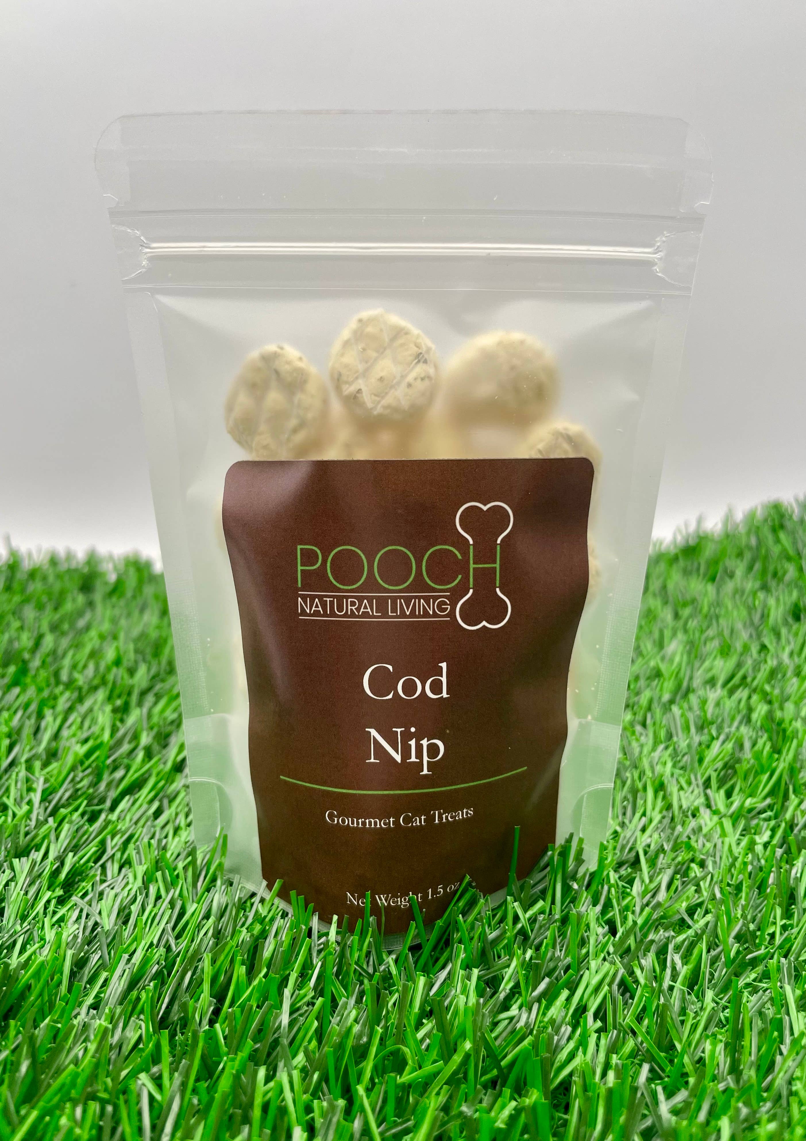 Pooch Natural Living - Wholesale Pet Treats - Cat - Cod Nip Cat Treats1
