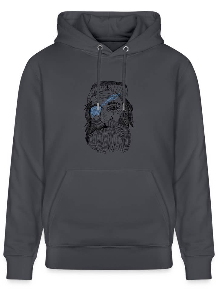 Captain Moby - Unisex organic hoodie for wholesale by HEIMARTLIEBE®