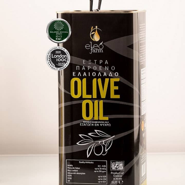 ELEOFARM Extra Virgin Olive PDO 5 Liter and other Purchase Wholesale sapone elettronico. Free Returns & Net 60 Terms on Faire trending on Faire.