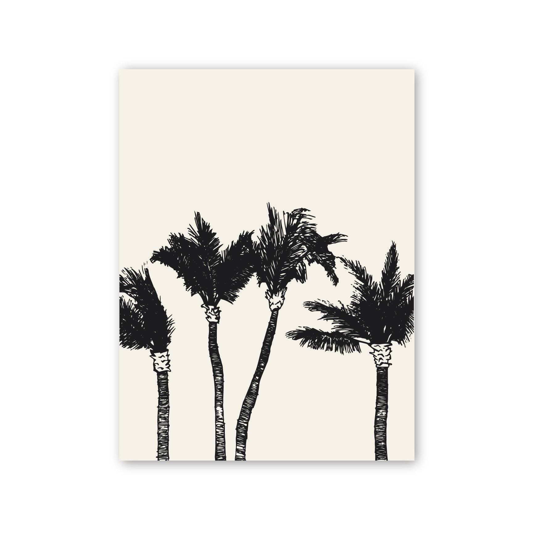 AnglinMade - Wholesale Art Print - Palm Trees1