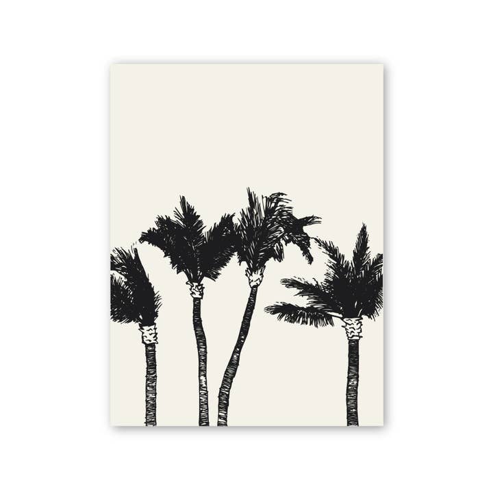 AnglinMade - Wholesale Art Print - Palm Trees1