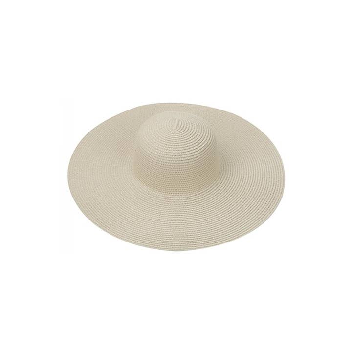 Paperdoll - Wholesale Straw Hat - Women's - STRAW FLOPPY SUN HAT