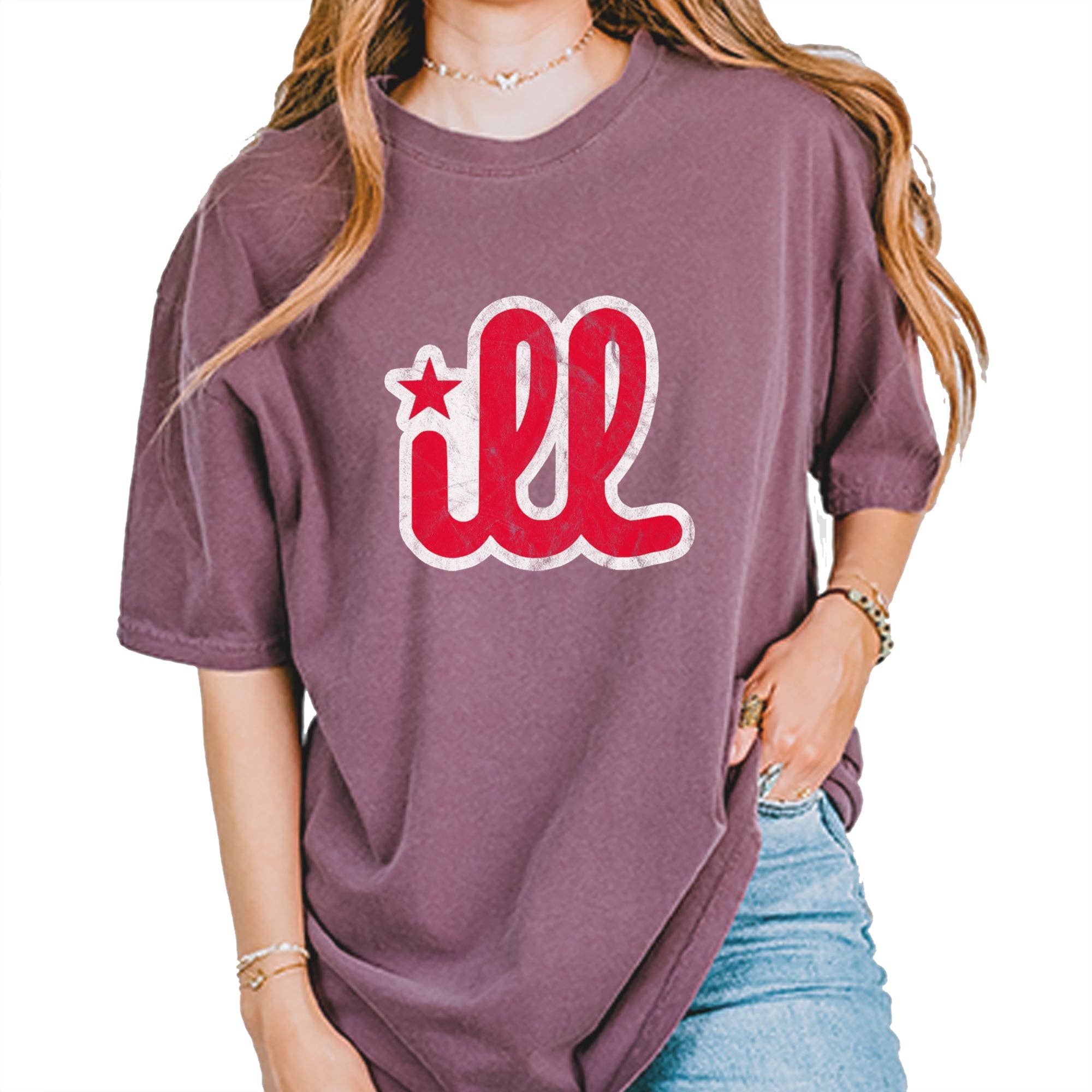 Expression Tees - Vente T-shirt sérigraphié – femme - ILL Vintage C'est Un Truc De Philly T-shirt Vintage Doux Unisexe1