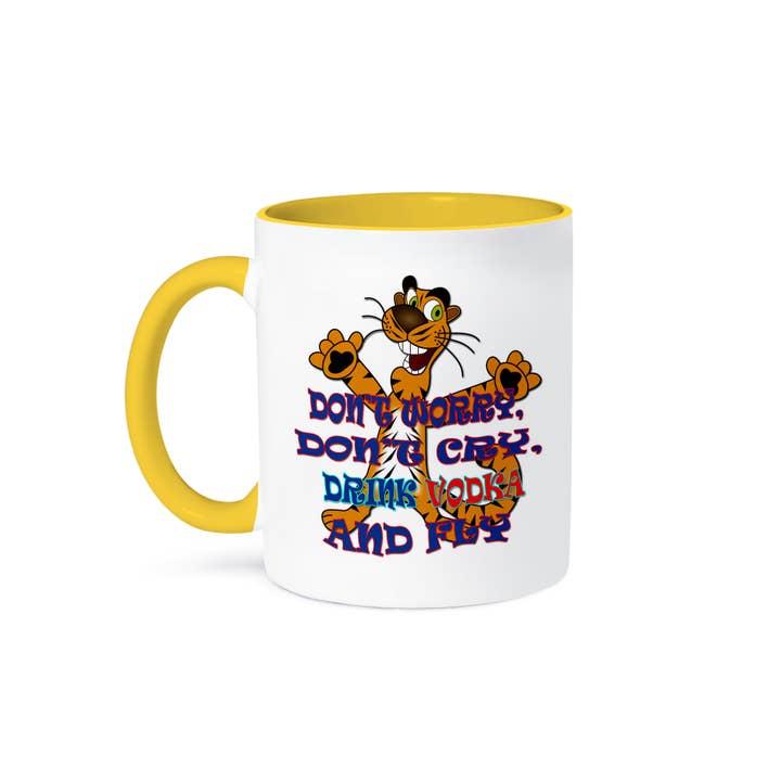 3dRose - Wholesale Coffee Mug - 3dRose, Dont worry, dont cry, drink vodka and fly., Mug