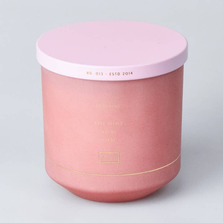 Beroligende dobbelt vægkrukke fyldt stearinlys for engroshandel hos LAB Candles