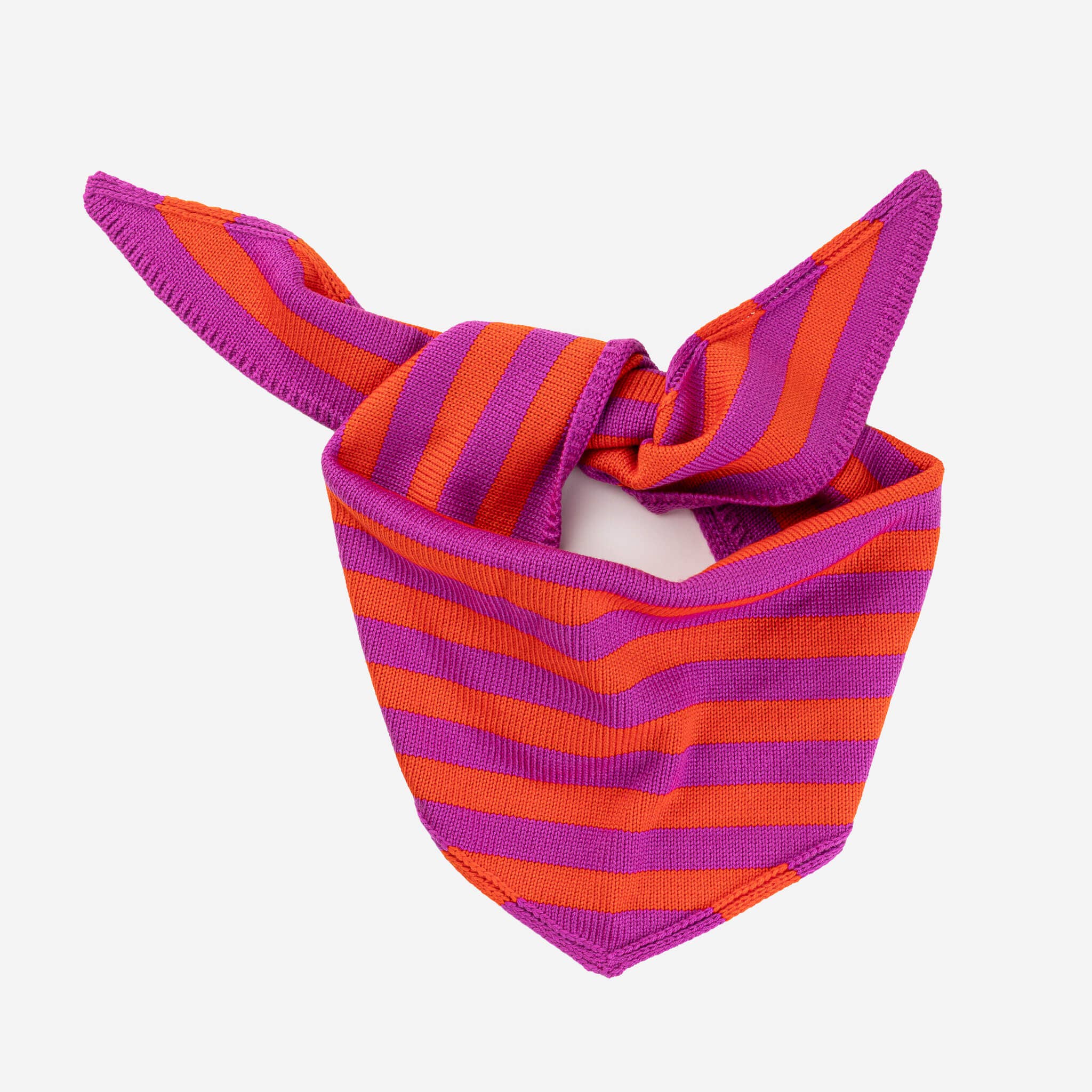 VERLOOP | knits - Wholesale Scarf - Women's - Simple Stripe Triangle Scarf8