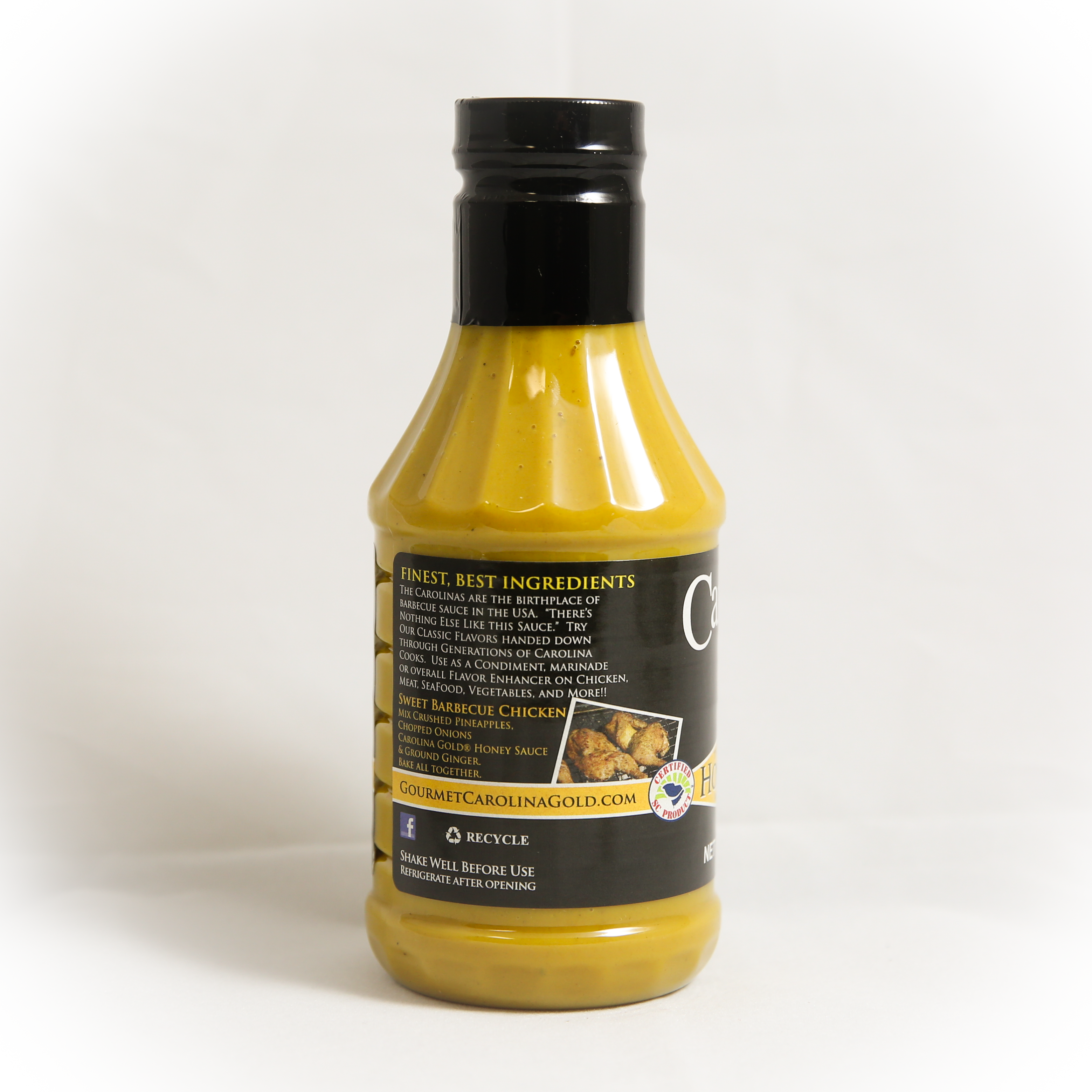 Gourmet Carolina Gold - Wholesale BBQ Sauce - Gourmet Carolina Gold Sauce, Honey, 18 oz1